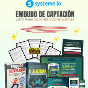 Embudo de Captación de Leads para Coaches y Consultores | Systeme.io